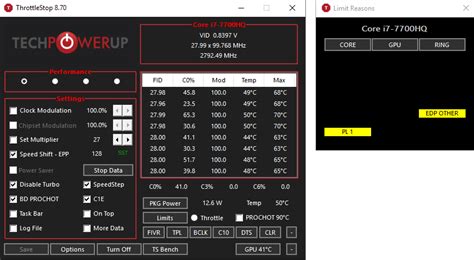 limit reasons throttlestop